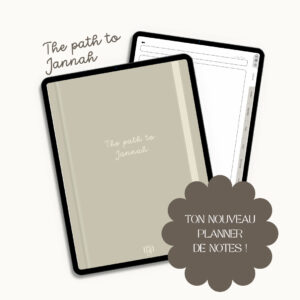 planner digital, digital planner, planner digital islamique, muslim digital planner, planner digital islamique pour femmes musulmanes, planner digital de notes religieuses, planner digital religieux, islam, ramadan planner, planner ramadan, 3ilm planner, planner de science religieuses