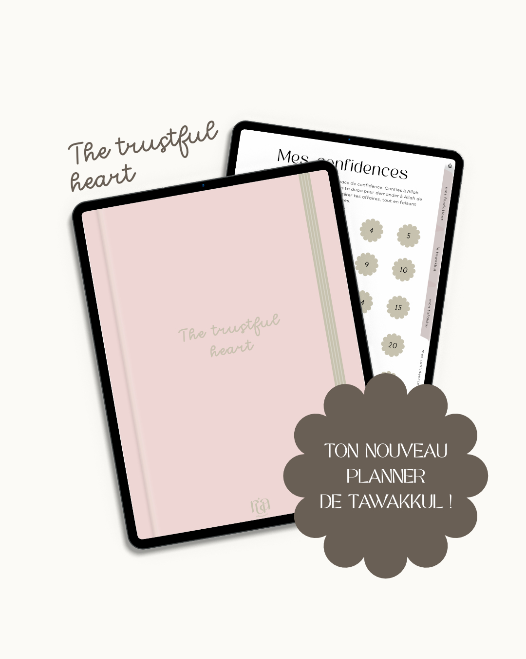 planner digital, digital planner, planner digital islamique, muslim digital planner, planner digital islamique pour femmes musulmanes, planner digital de notes religieuses, planner digital religieux, islam, ramadan planner, planner ramadan, gratitude islamique, planner de tawakkul, planner digital islamique de tawakkul, tawakkul planner, planner islamique de tawakkul